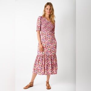 Wyse London Betty Ditsy Floral Midi Dress 6